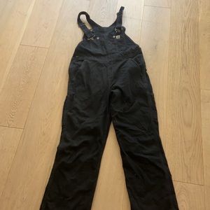Women’s carhartt black overalls